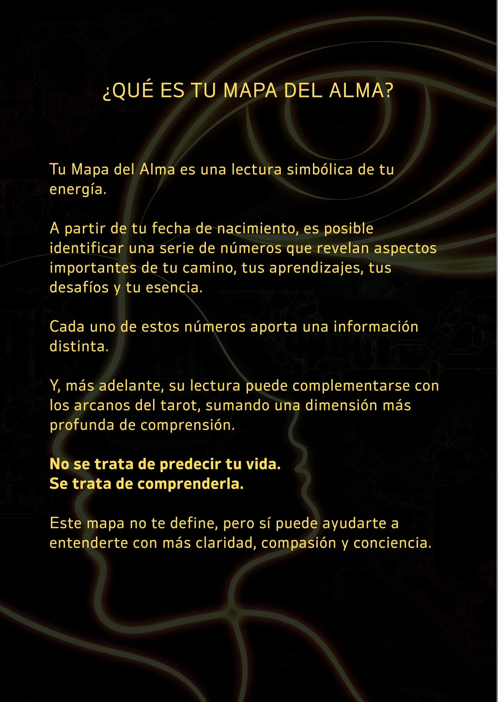 Tu mapa del alma | Guía digital de numerología y tarot