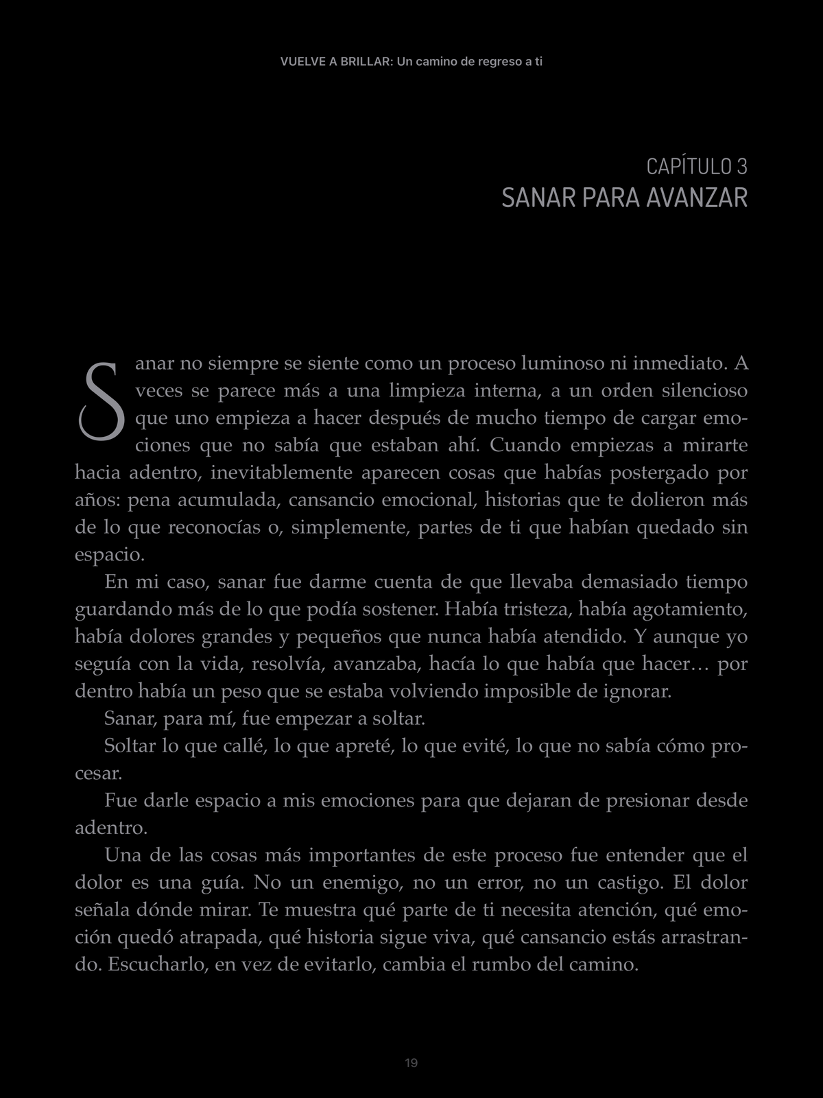 Vuelve a brillar | Guía digital